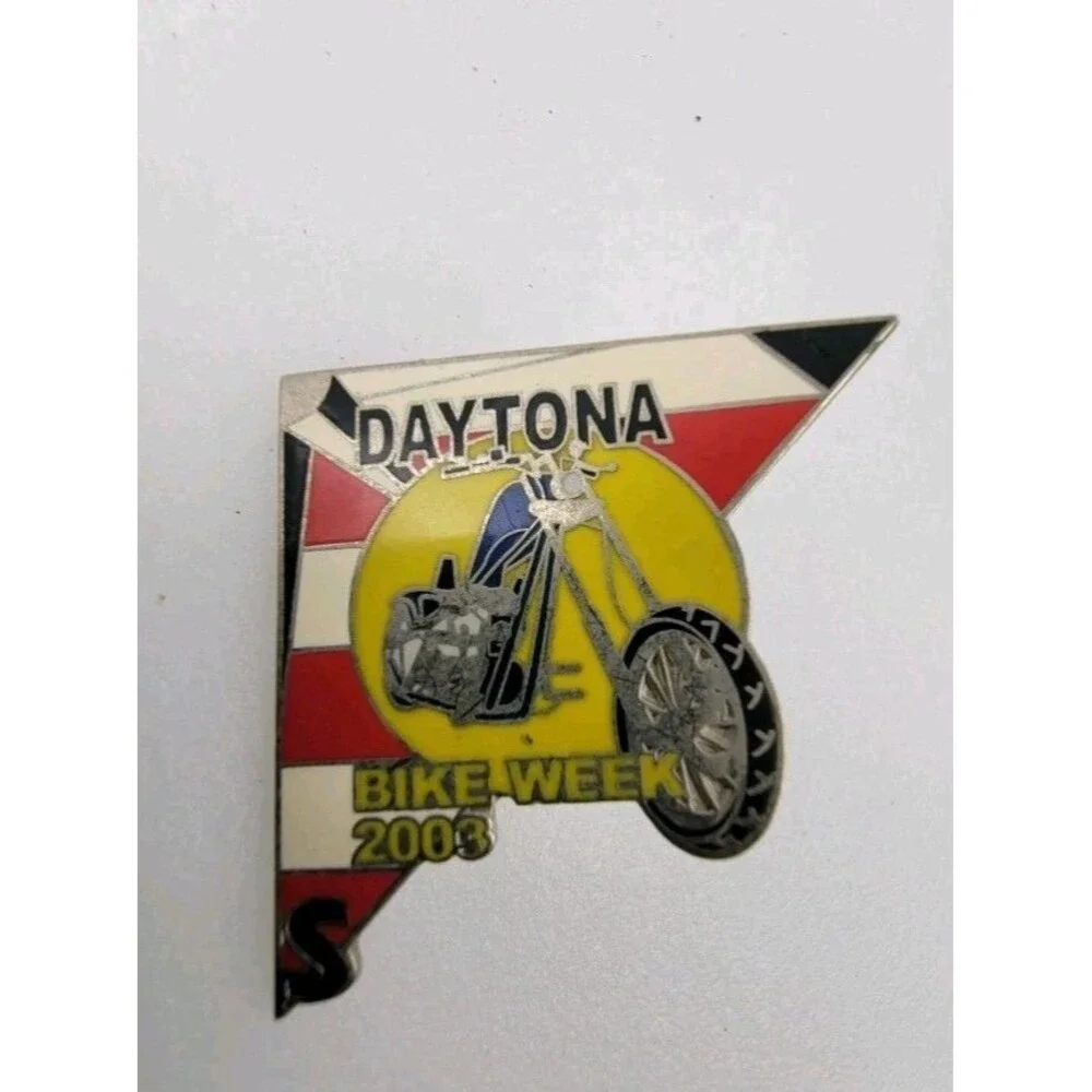 Florida Enamel Daytona Beach Bike Week 2004 For Hat Shirt Baseball Cap Jacket